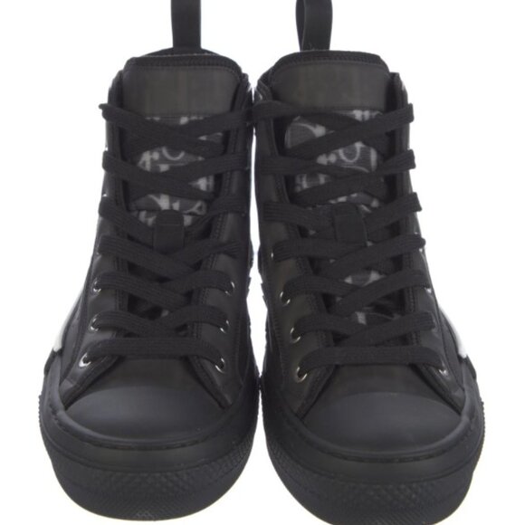 Christian Dior - High Top  Black & White Sneakers